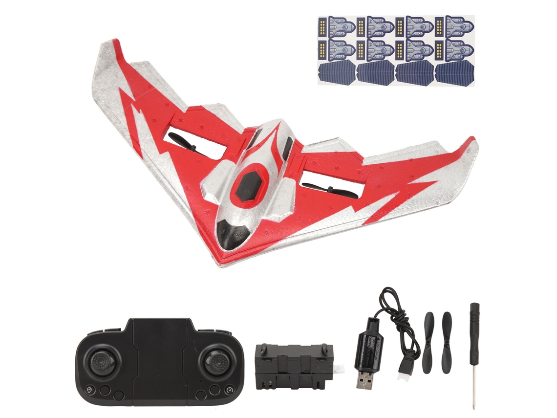 Kit De Avião Rc Laxiscreed Epp Com Leds Para Iniciantes