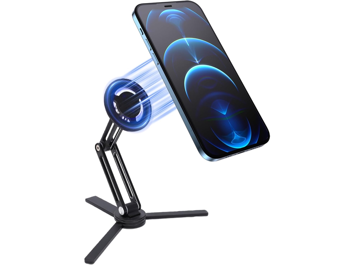 Suporte Magnético Para Celular E Tablet Licaevey, Compatível Com Telas De Até 12, 9 Polegadas, Com Rotação De 360° E