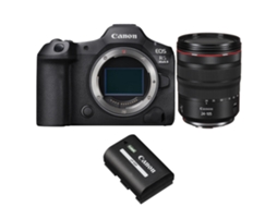 Eos R5 Mark Ii + Rf 24 105mm F/4 L Is Usm + 1 Canon Lp e6p + Ebook “20 Dicas para Fotos Que Impressionam” CANON