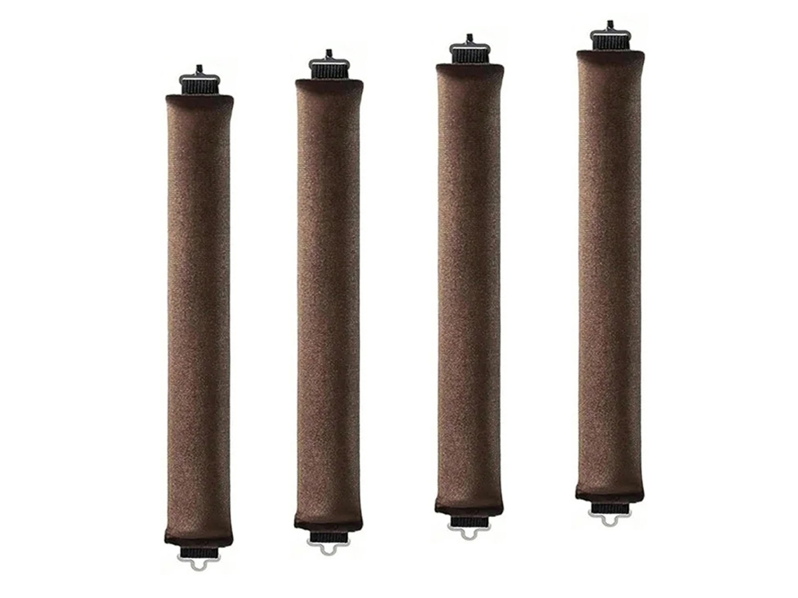 Rolo Modelador Noturno Sem Calor para Todos os Tipos de Cabelo Castanho ZYBLSSBB (macio)
