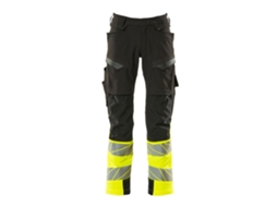 Calças Grandes Com Bolsos Para Joelheiras Accelerate Safe 19179 Preto 49 / 30 MASCOT