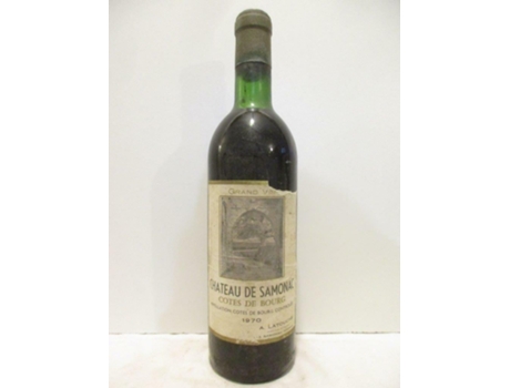 Vinho Tinto CHÂTEAU DE SAMONAC 1970 (75 cl - 1 unidade)