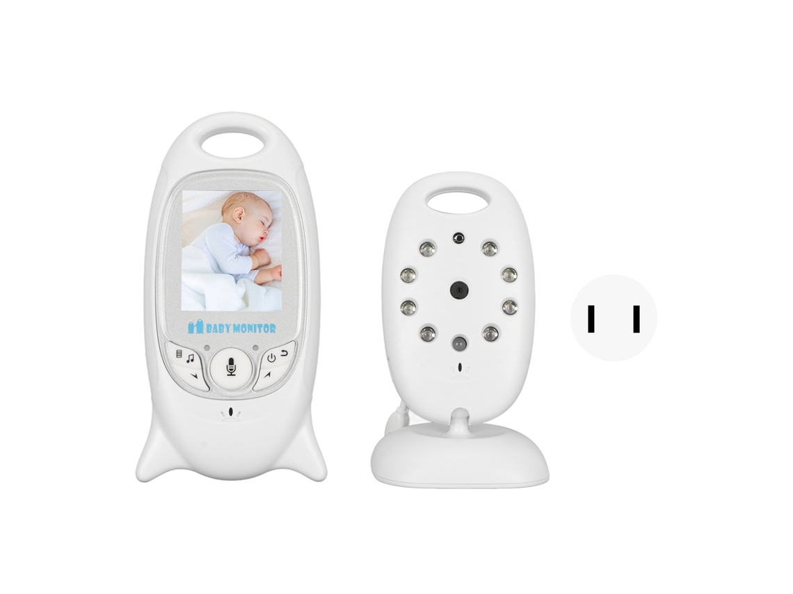 Monitor de Vídeo para Bebê com Tela 2 Polegadas Visão Noturna Chamada Bidirecional 8 Ninar S/MARCA