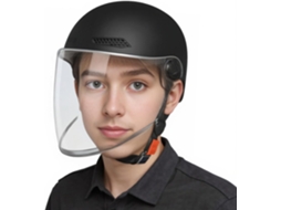 Capacete Aberto Para Motocicleta Capacete Aberto Com Proteção Solar, Estilo Retrô, Fecho Rápido, P Vayotoy