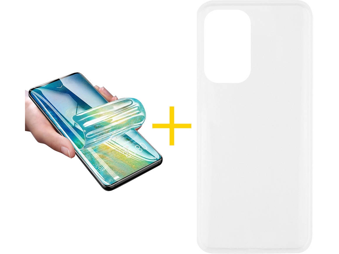 Capa + Película para Xiaomi MI 11I ACCETEL Transparente Claro