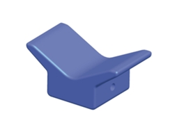 Parada de Proa Pu Azul 50 X 50 X 80 Mmtalamex