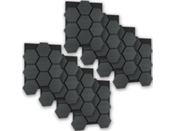 Mdf Madeira De Alta Qualidade,  Painéis Acústicos Para Isolamento Acústico, Absorção Eficaz Do Som, 8 Painéis, Carvalho Negro Tectake