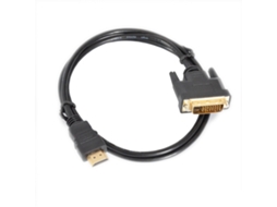 Cabo Hdmi para Dvi D 24+1 Bidirecional para Ps3 Laptop Tv com Conectores de Cobre