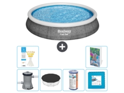 Piscina Bestway Fast Set Redonda 396x84 Cm 5 peças S254 BESTWAY