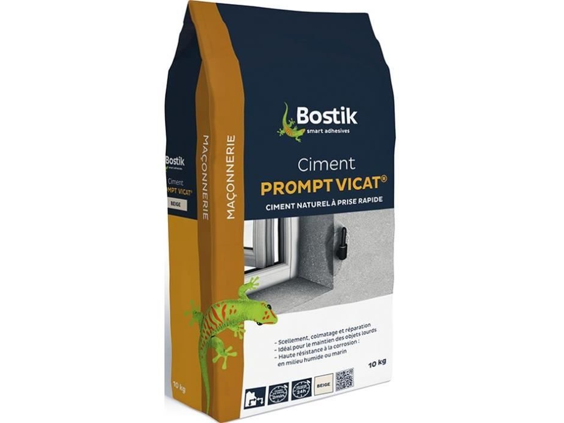 Cimento Imediato Vicat 10Kg BOSTIK
