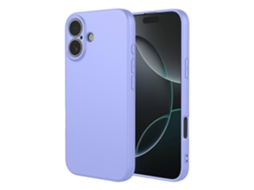 Capa Protetora Tkdaddy Para Iphone 16, Tpu Macio, À Prova De Choque, Roxa