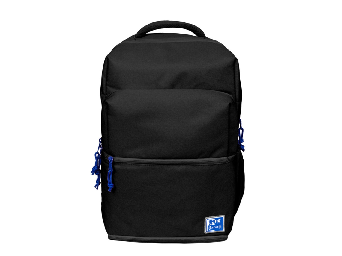 Oxford Mochila Escolar B-out, Plástico Reciclado, Preto
