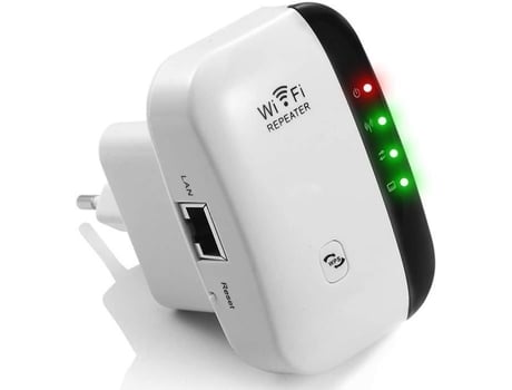 Répéteur Wifi Amplificador Wifi 300mbps Com Função Ap/répéteur E Wps, Instalação Fácil, 2.4ghz