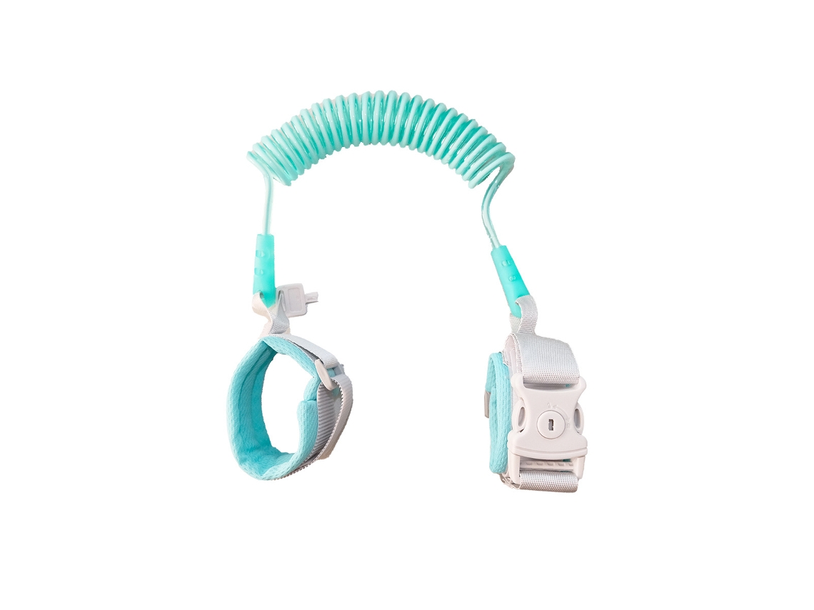 Pulseira Anti-perda Infantil Com Fecho, 2 Metrosajustável, Ideal Para Parques, Shoppings E Aeroportos. Verde Hexinyigjly