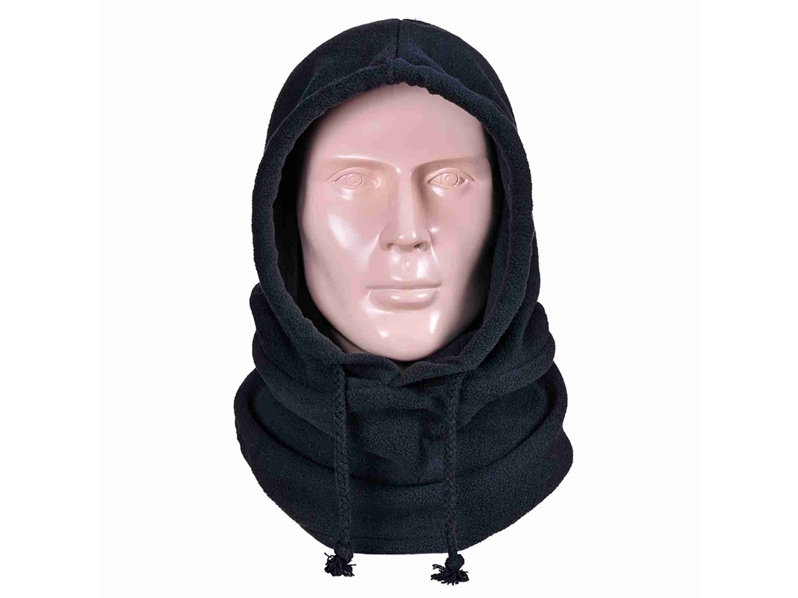 Capuz De Inverno Polar Fleece Quente Com Máscara E Protetor De Pescoço Para Ski, Ciclismo E Esportes Ao Ar Livre