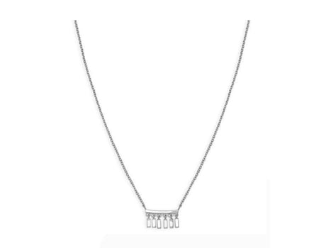 Colar ROSEFIELD  Iggy Multi drop necklace silver