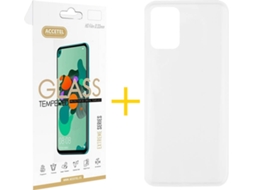 Kit Capa e Película Xiaomi Redmi 10 ACCETEL Liso (Transparente)