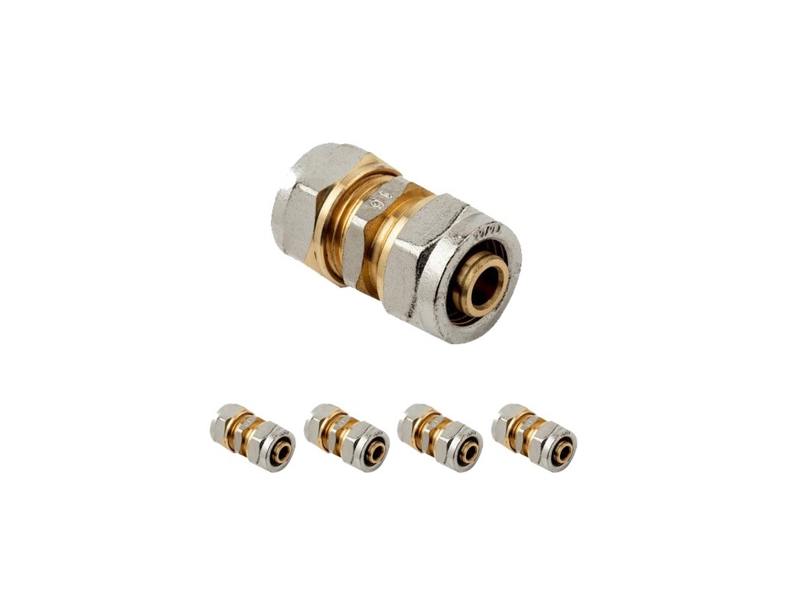 Mangas de tubo de compressão multicamadas de 5 x 20 mm, sem necessidade de máquina de crimpagem, cinza Suinga