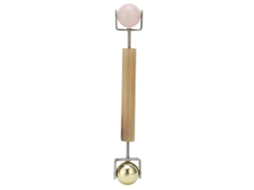 Massageador Facial Portátil Ergonômico com Rolos para Lifting e Firmeza da Pele do Rosto, Pescoço Braços. GOKOCO