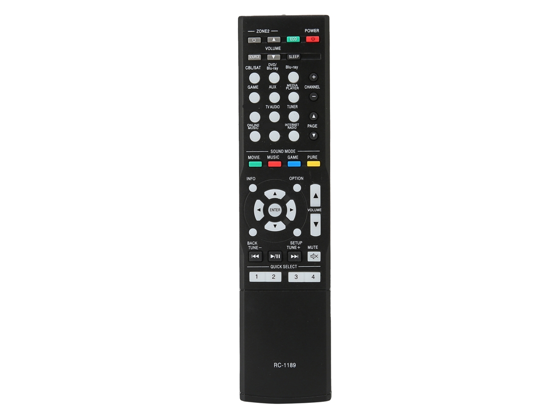 Aetheria controle Remoto para Denon Av Receiver Avr s720w S700w Rc1181 S710w X1100w X1200w Rc 1189
