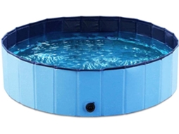 Piscina Inflável de Luxo para Toda a Família, Centro Aquático Paradisíaco, Piscina Dobrável Animais CHABERLU