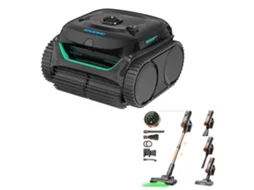 Aspirador de piscina robótico interno C2 e aspirador de pó Proscenic P11 Ultra Wybot