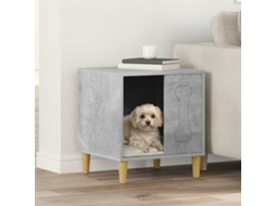 Vidaxl Casinha Para Cachorro Concreto 44 X 42 X 49 Cm