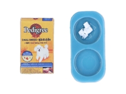 Primerox modelo Mini Comida para Pet 1:12 Acessório Casinha Boneca Cão Gato Simulação