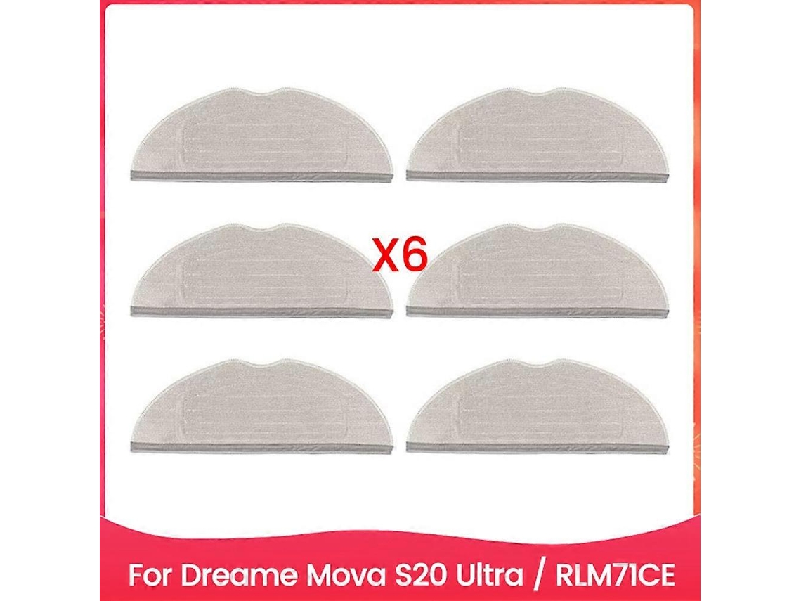 Peças De Reposição Para Esfregão Dreame Mova S20 Ultra / Rlm71ce - Sacos De Pano De Limpeza E Acessórios_glo