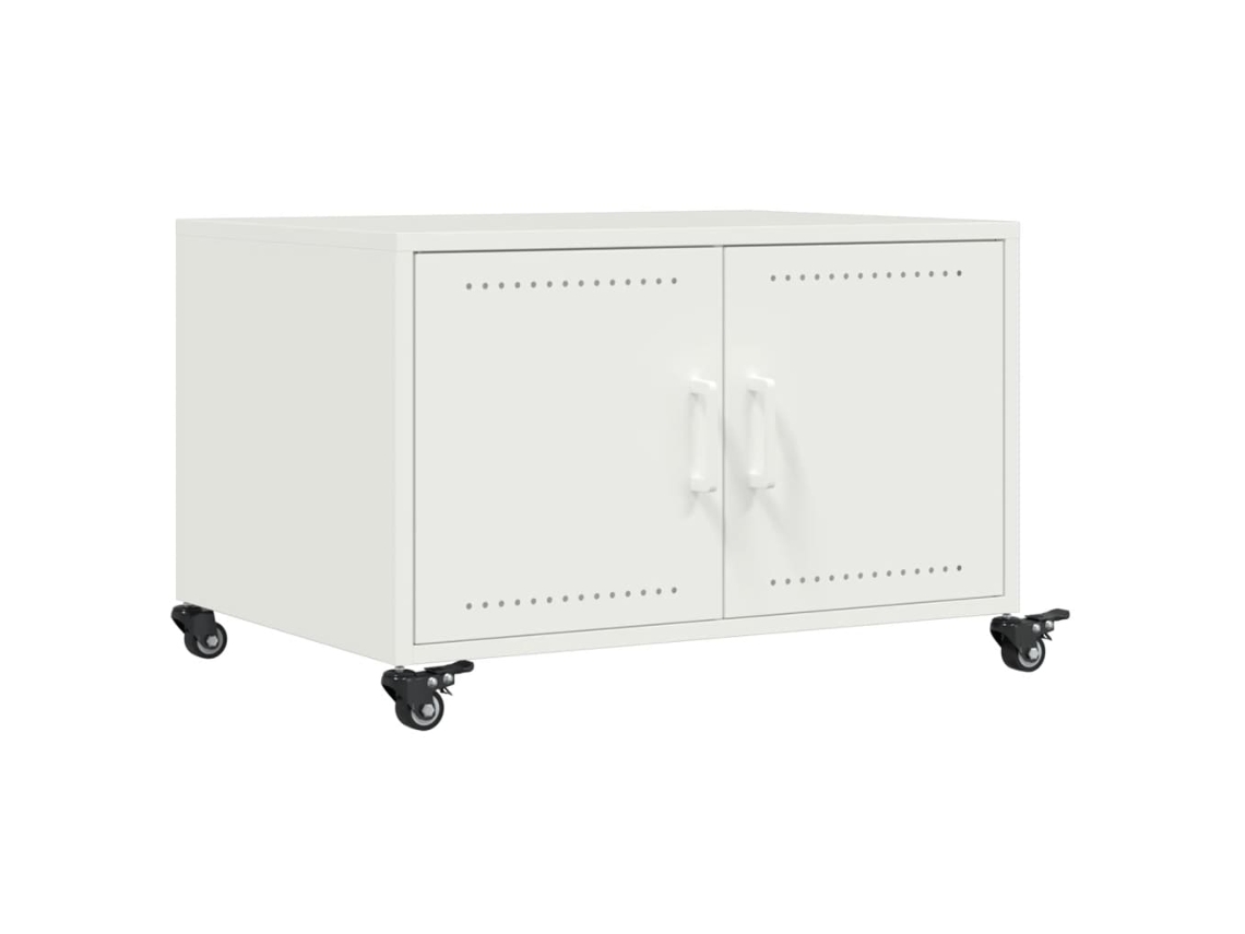 Coffee Table, Coffee Tables Vidaxl Branco Aço (n/a)