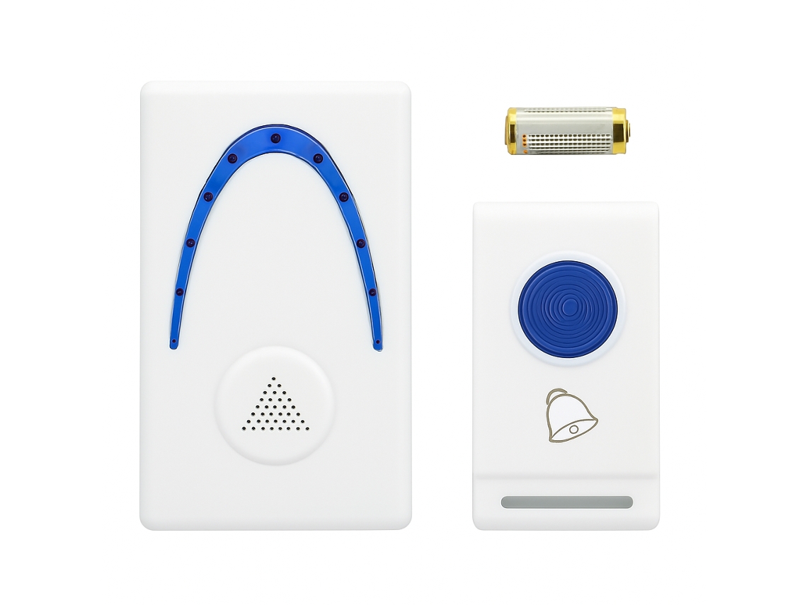 Campaínha Sanda Sanda Sd 4781 B Azul Branco
