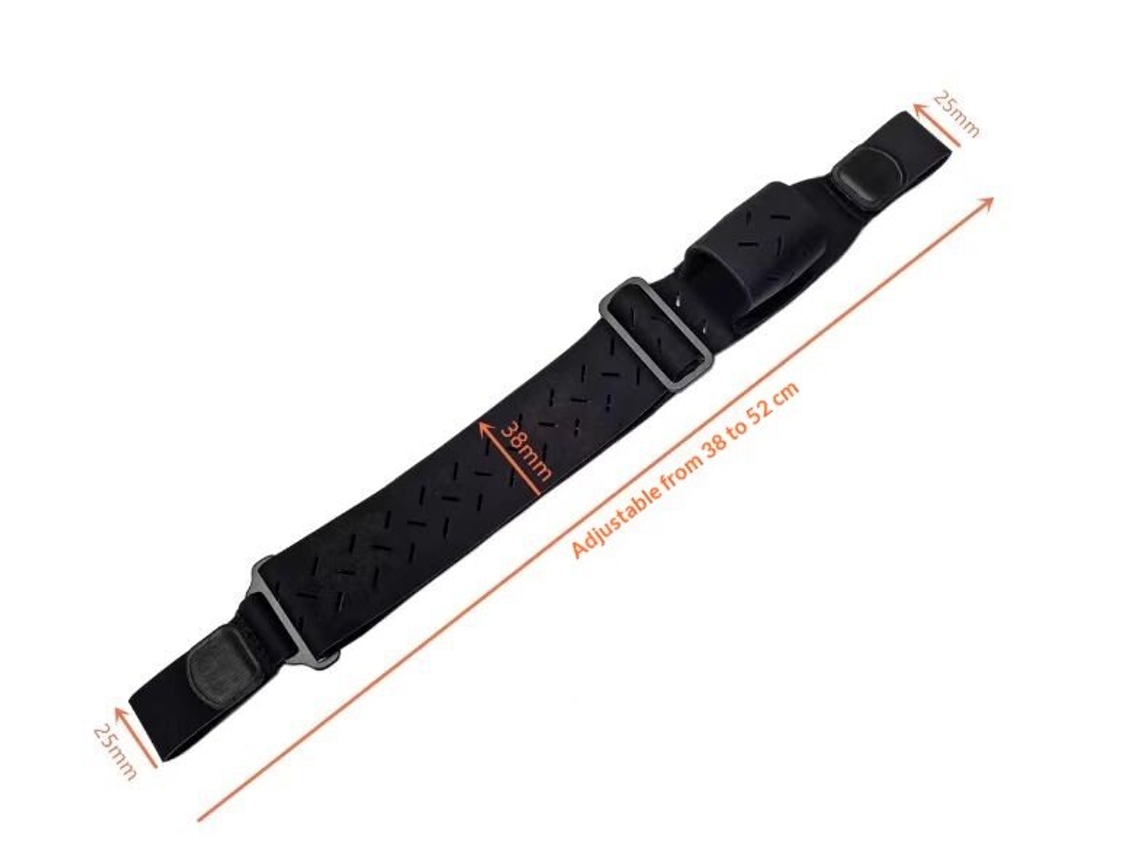Preta Uruav Alça de Cabeça Universal de Dois Pontos 38mm Elástico Confortável Removível para Dji Digital Fatshark Skyzone Eachine Fpv MDUG