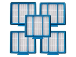 Kit com 5 Filtros Hepa de Reposição Compatíveis o Robô Ion, Serve para os Robôs Iq R101ae, Rv1001ae e Ur1005ae BRILVIBERA