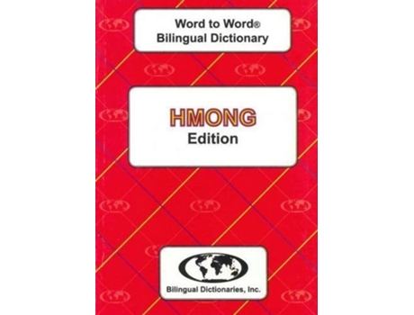 Livro English-Hmong amp Hmong-English Word-to-Word Dictionary de MA C Sesma (Inglês)