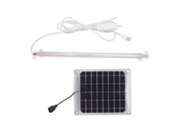 Lâmpada Solar LED de Crescimento para Plantas 10W para Varanda, Estufa, Ervas, Vegetais, Flores