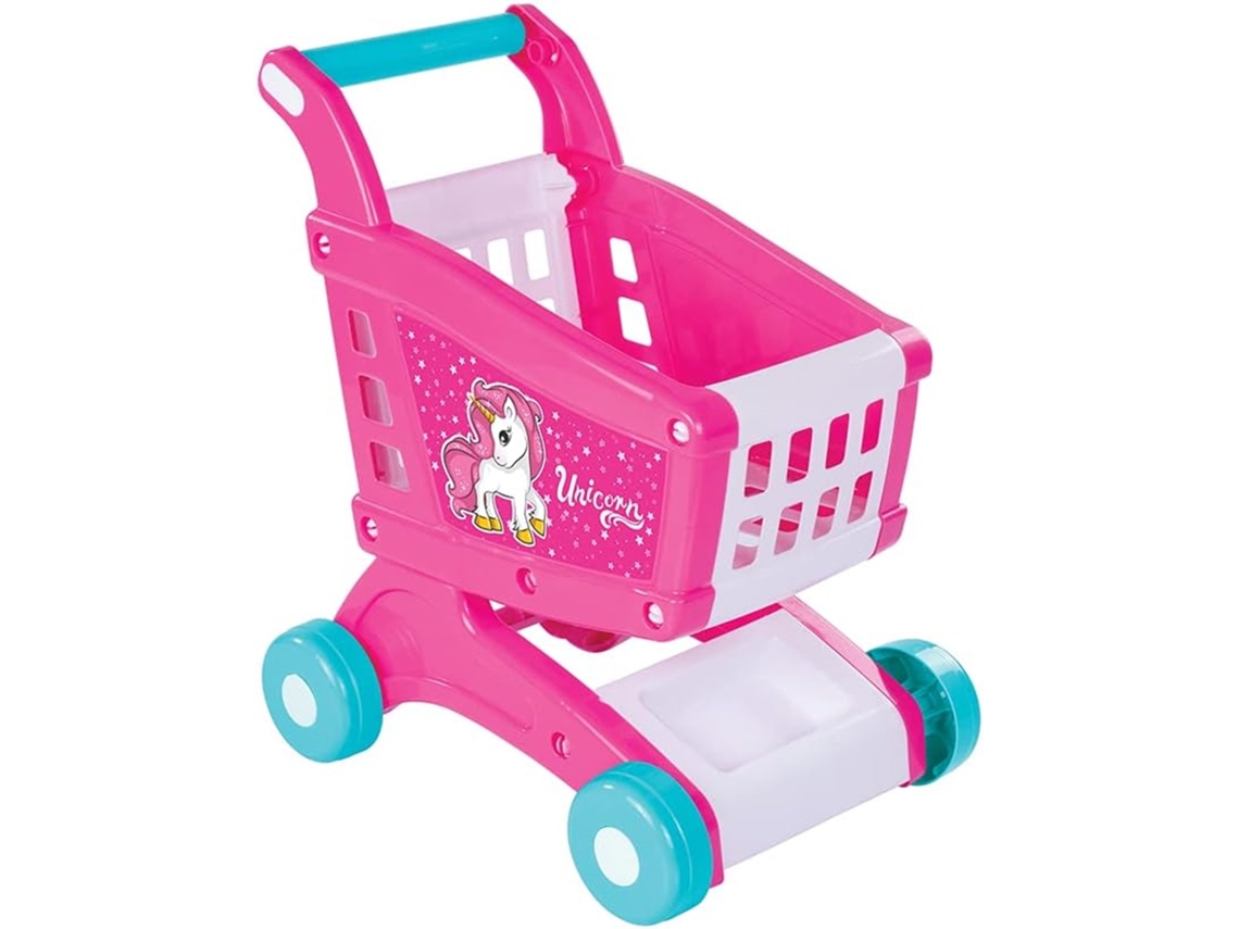 2558 Carrito de Supermercado Con Diseño de Unicornio DOLU