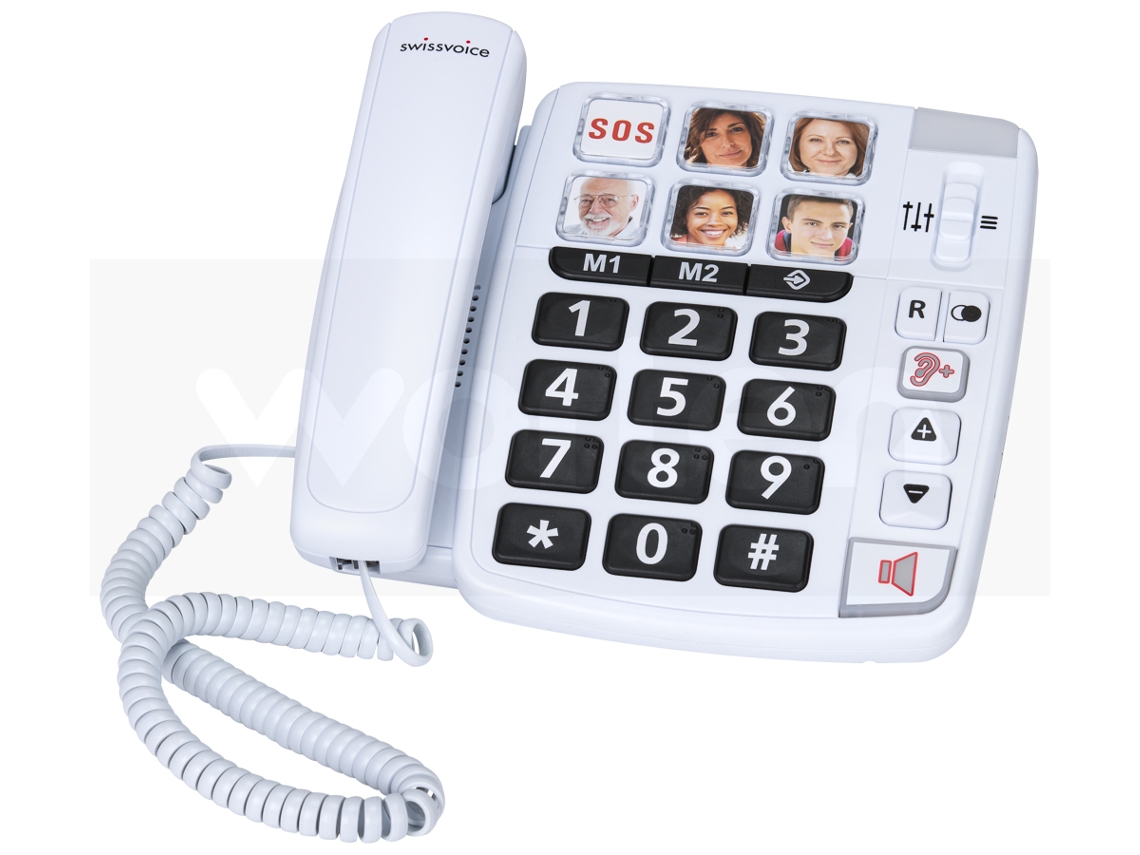 Telefone SWISSVOICE Xtra 1110 Branco