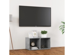 Vidaxl Móvel De Tv 72x35x36,5 Cm Derivados De Madeira Cinzento Cimento