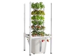 Torre Hidropónica 30 Cápsulas 6 Níveis Tanque 20l Led E App Tekmaquinas