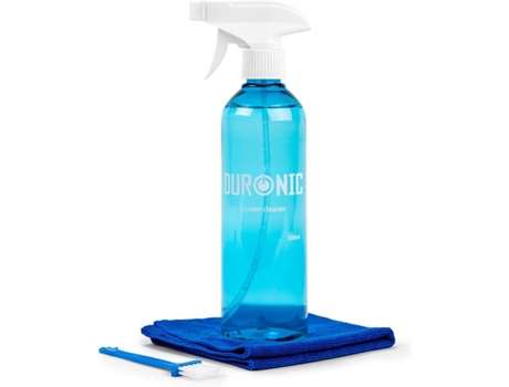 Spray e Pano de Limpeza para Ecrãs DURONIC SCK103 (500 ml)