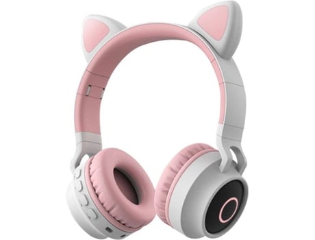 Auscultadores Bluetooth GOJOY BT028C (On Ear - Rosa)