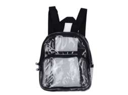 Mochila Transparente Mini Aprovada para Estádio Pvc