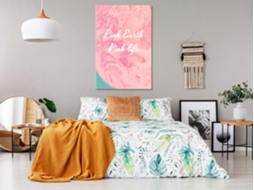 Quadro ARTGEIST Pink Earth, Pink Life (1 Part) Vertical (80x120)