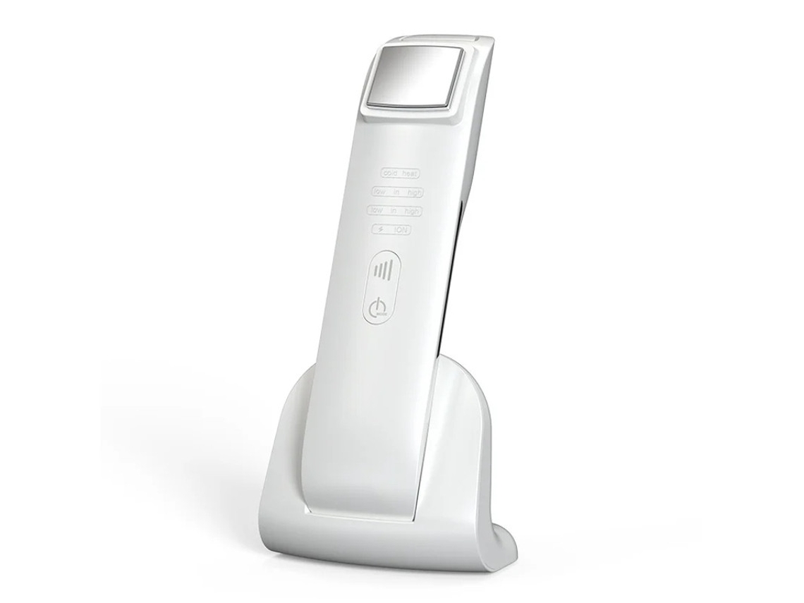 Dispositivo De Beleza Para Endurecimento Da Pele Facial Dispositivo De Terapia De Luz Microcorrente De Compressa Fria E Quente Yizhood