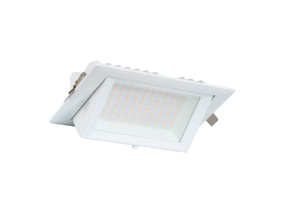 Foco Downlight Direcionável Retangular Led 38W Samsung 130Lm/W Lifud LEDKIA