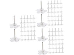 Tachinhas Transparentes Série 3 Acessórios Para Quadro De Cortiça
