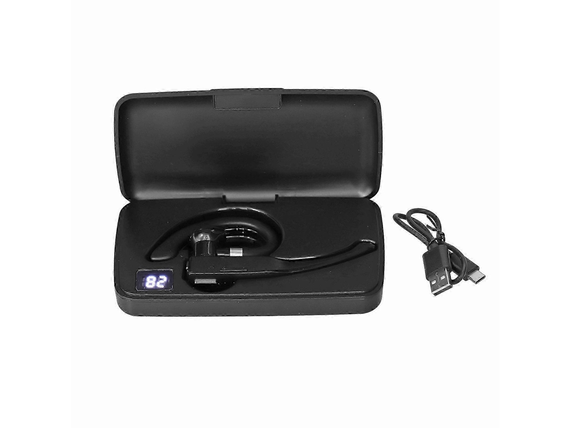 Fone De Ouvido Bluetooth Empresarial Yyk 525, Sem Fio, Com Microfone E Display Led De Energia Ly Ebike