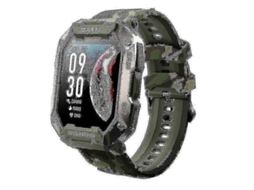 Relógio Inteligente Militar Ao Ar Livre 5atm Smartwatch Tático Impermeável Para Homens