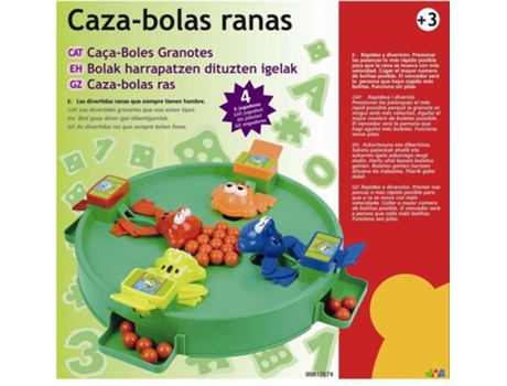 Jogo de Tabuleiro  Esferas de caça Rãs (Idade Mínima: 4)