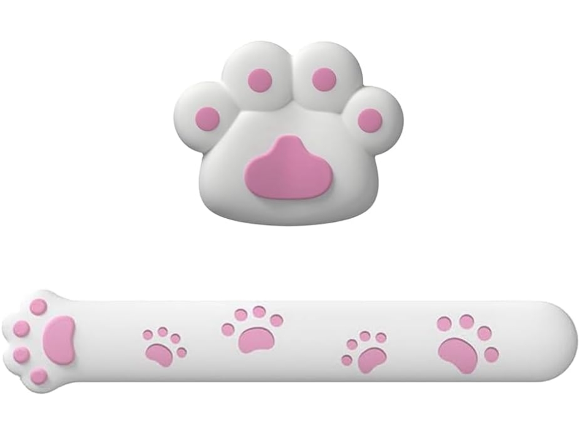 Apoio De Pulso Em Formato De Gato, Kit De Suporte De Pulso Para Teclado, 2 Peças Para Aliviar A Dor Gokoco